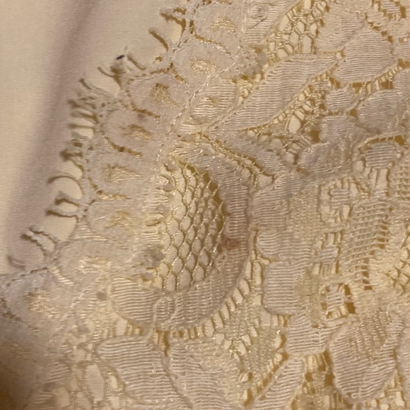 Nue by Shani Trumpet Cap Sleeve Lace Midi Dress - Picture 5 of 10